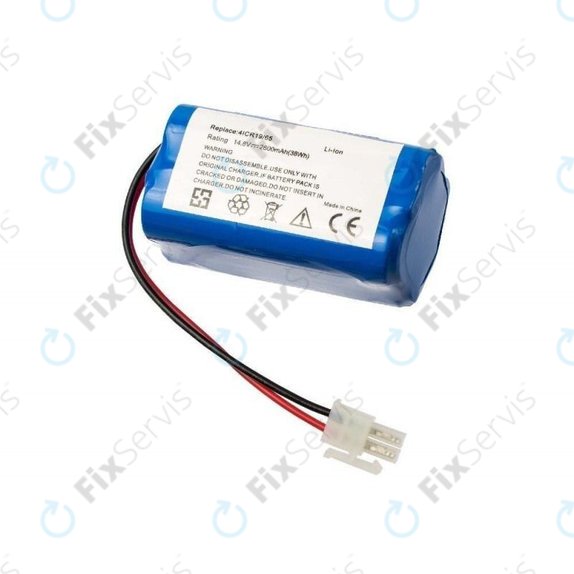 Ecovacs Deebot CEN-series, CR-series, N79-series, X500-series - Batéria 4ICR19/65 Li-Ion 14.8V 2600mAh