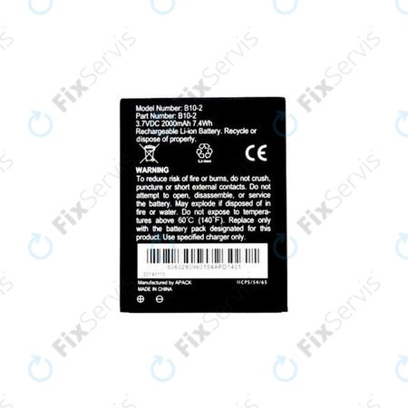 Caterpillar CAT B15 - Batéria B10-2 2000mAh