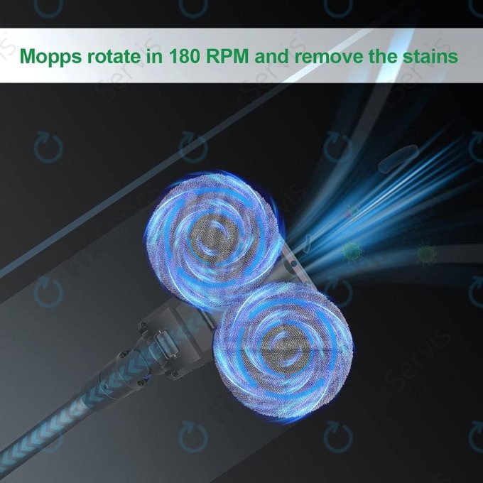 Dyson V-series, Outsize - Elektrická Mopovacia Hlavica s Nádržkou