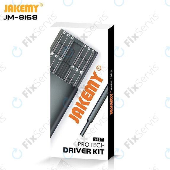 Jakemy JM-8168 - Sada Servisného Náradia pre Servis Elektroniky 24v1