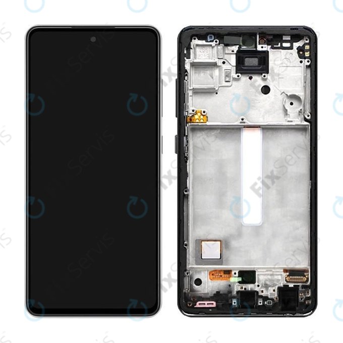 Samsung Galaxy A52 5G A526B, A52s 5G A528B - LCD Displej + Dotykové Sklo + Rám (Awesome Black) TFT