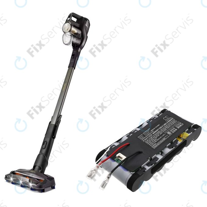 Batéria pre Philips Aqua Plus 8000, XC8349/01, XW8122/82, 3900mAh, Li-Ion, 25.2V, D116-7S1P, HQ