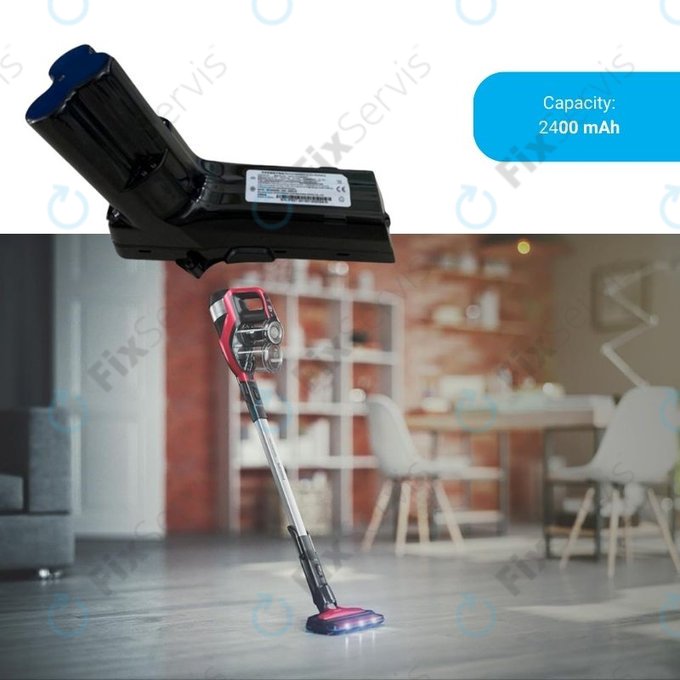 Philips SpeedPro Max, SpeedPro Max Aqua - Batéria 18650HE2 Li-Ion 18.0V 2400mAh