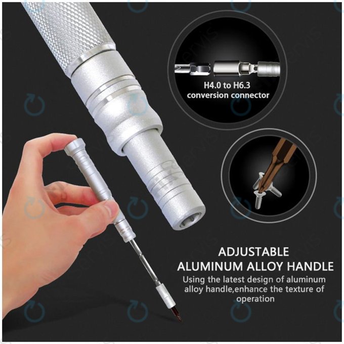 Jakemy JM-8166 - Sada Servisného Náradia pre Servis Elektroniky 61v1