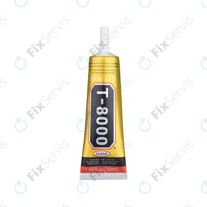 Adhesive Lepidlo T-8000 - 50ml (Transparentná)
