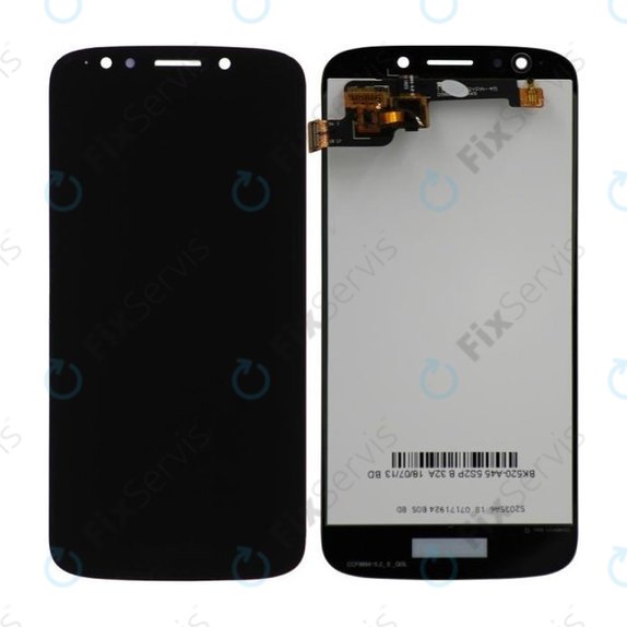 Motorola Moto E5 Play - LCD Displej + Dotykové sklo (Black) TFT