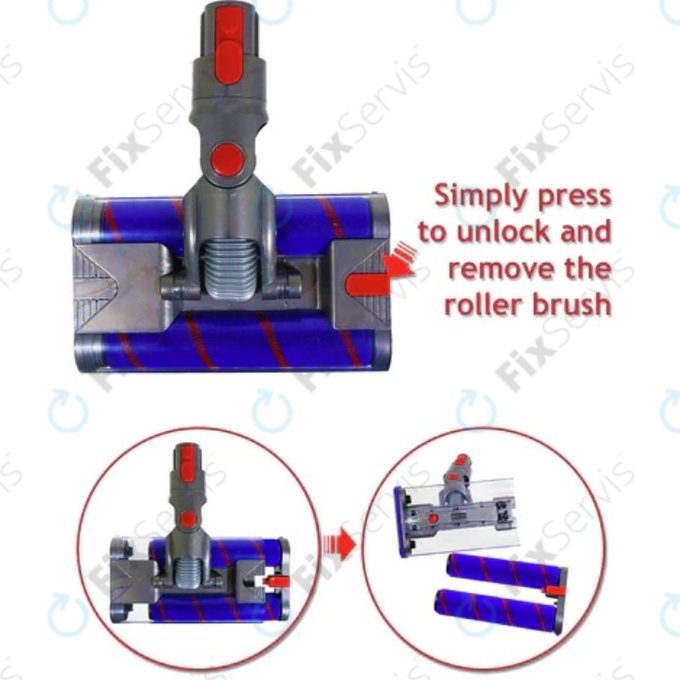 Dyson V-series, Outsize - Podlahová Hubica (2x Valček)