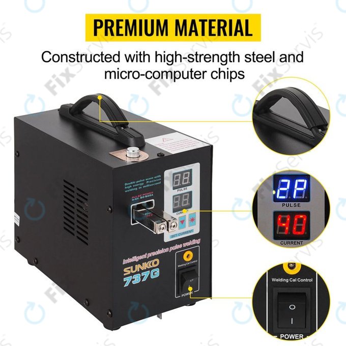 Sunkko 737G - Bodová Zváračka Batérií (1.5KW)