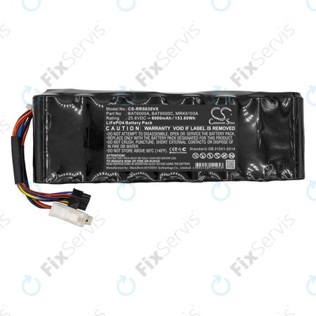 Batéria pre Robomow, Wolf Garten, Cub Cadet, 6000mAh, LiFePO4, 25.6V, MRK6103A, HQ