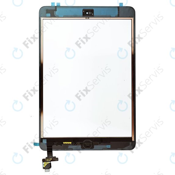 Dotykové sklo s IC konektorom pre iPad Mini, Mini 2, Black