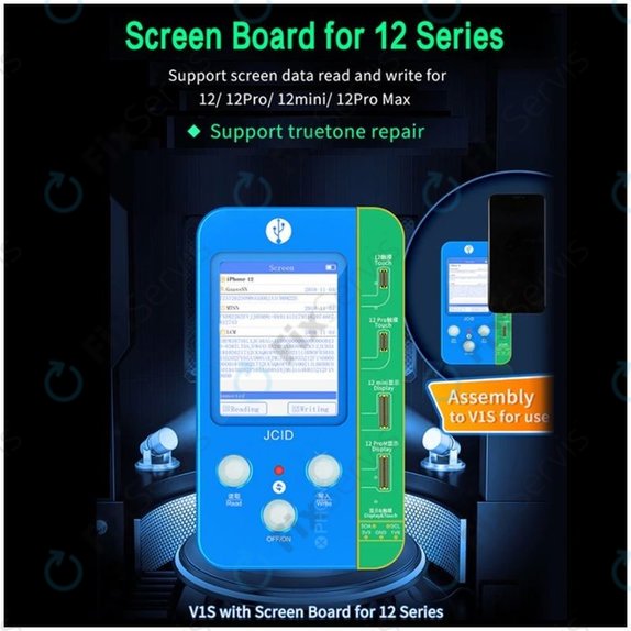 JC V1S, V1SE - LCD Board pre iPhone 12, 12 mini, 12 Pro, 12 Pro Max