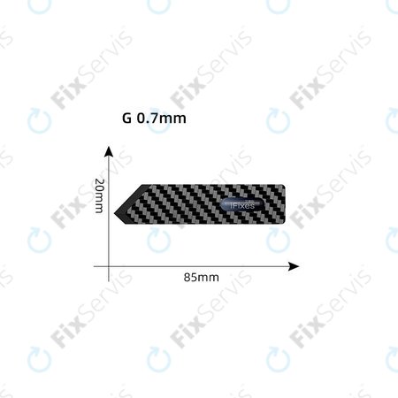 iFixes - Karbonový Ultratenký Otvárací Tool G