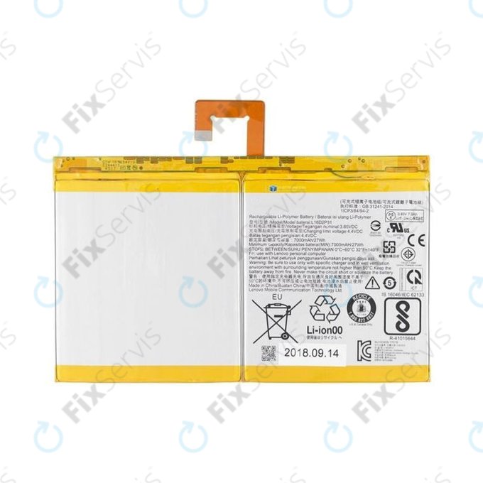 Lenovo Tab 4 10 TB-X304, 10 Plus TB-X704F - Batéria L16D2P31 7000mAh