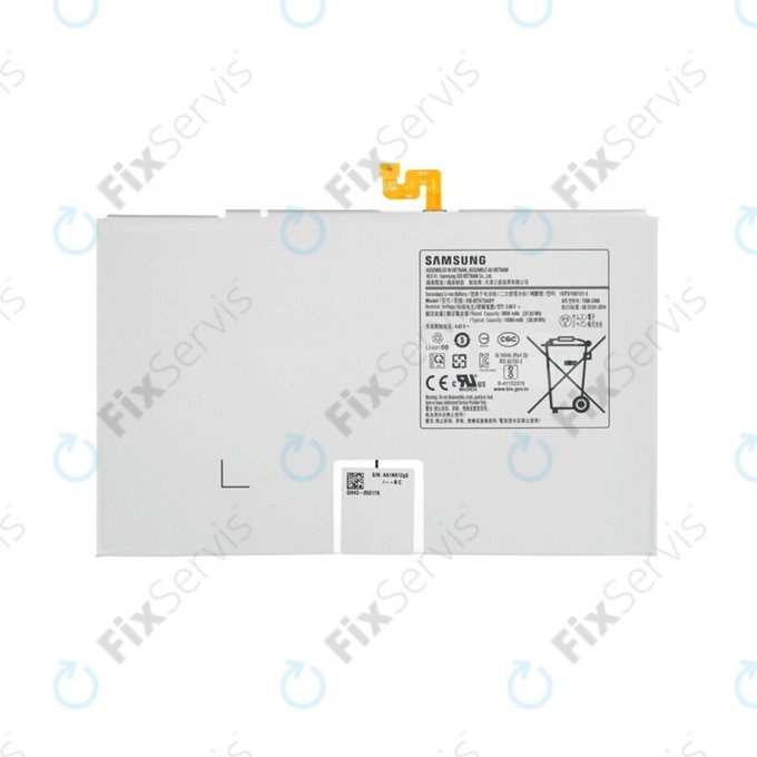 Samsung Galaxy Tab S7 FE T730, T736B, S7 Plus T970N, T976B, S8+ X800, X806B - Batéria EB-BT975ABY 10090mAh - GH43-05018A, GH82-27888A Genuine Service Pack