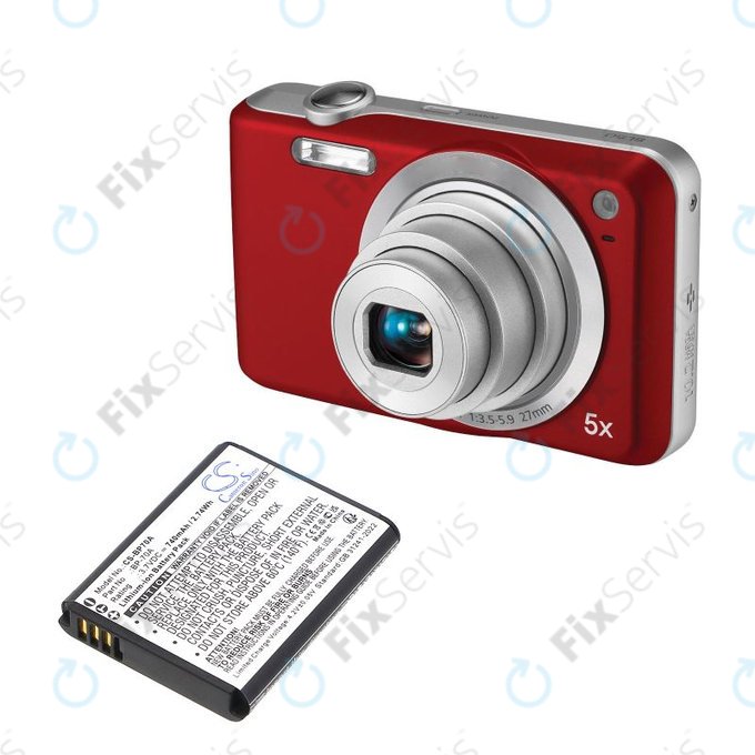 Batéria pre Samsung ES, ST, 740mAh, Li-Ion, 3.7V, BP-70A, HQ