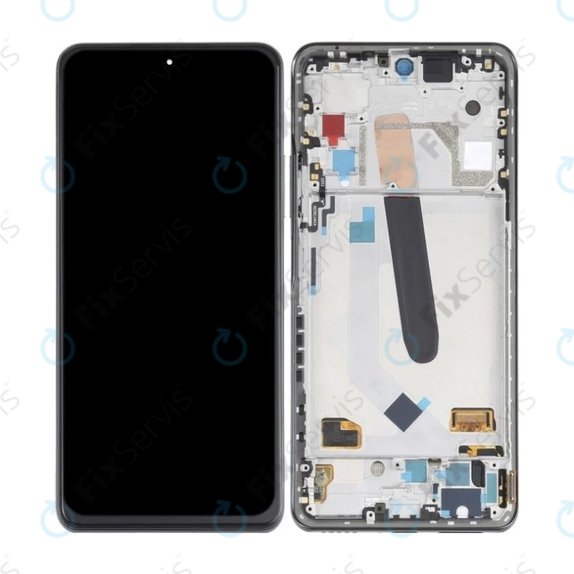 Xiaomi Mi 11i - LCD Displej + Dotykové Sklo + Rám (Cosmic Black) OLED