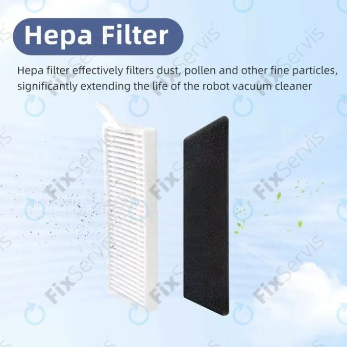 HEPA filter, 2 ks pre Rowenta X-plorer S65, S65+, S70, S70+, S75s, S75s+