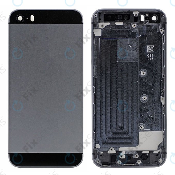 Apple iPhone 5S - Zadný Housing (Space Gray)