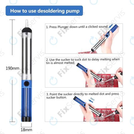 Hliníková Odsávačka Cínu