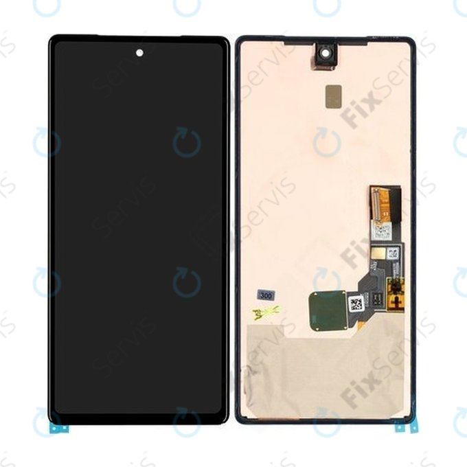 Google Pixel 7a - LCD Displej + Dotykové Sklo + Rám - G949-00364-00 Genuine Service Pack
