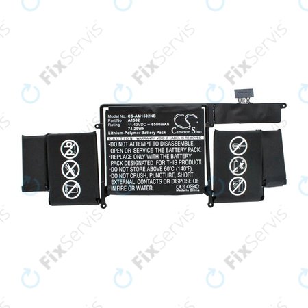 Apple MacBook Pro 13" A1502 (Early 2015) - Batéria A1582 6500mAh HQ