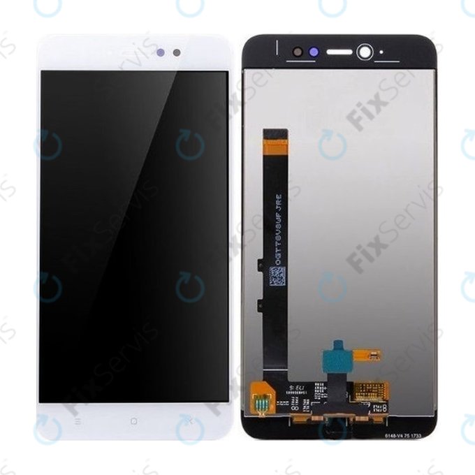 Xiaomi Redmi Note 5A - LCD Displej + Dotykové Sklo (White) TFT