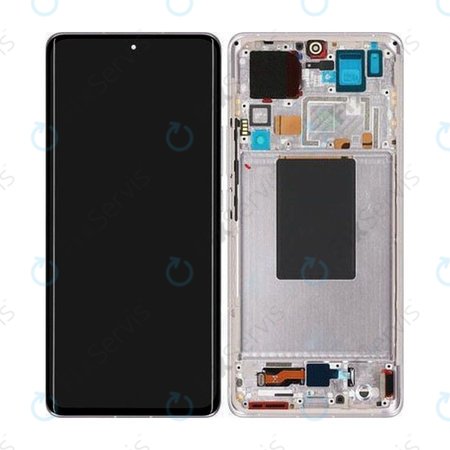 Xiaomi 12 Pro 2201122C 2201122G - LCD Displej + Dotykové Sklo + Rám (Purple) - 56000500L200 Genuine Service Pack