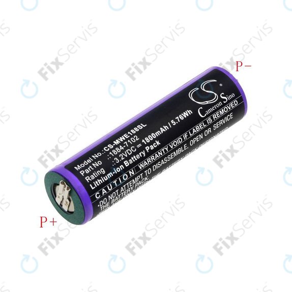Batéria pre Moser Ermila 1884, 1885, Wahl 1884 LI+PRO, Wahl Ermila 1884, 1885, 1800mAh, LiFePO4, 3.2V, -, HQ