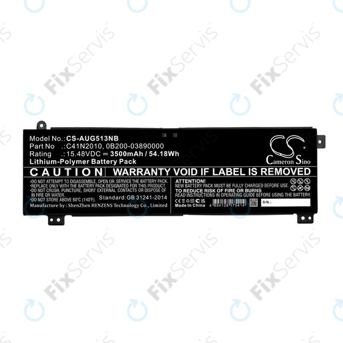 Batéria pre Asus ROG Strix G15, G17, 3500mAh, Li-Pol, 15.48V, C41N2010, HQ