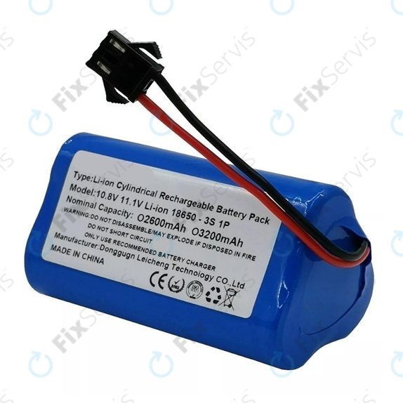 Ecovacs CEN330, CR-series - Batéria ICR18650 3S1P Li-Ion 11.1V 2600mAh