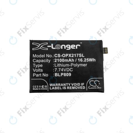 Realme Q2 Pro RMX2173, GT Master 5G RMX3363 - Batéria BLP809 2100mAh HQ