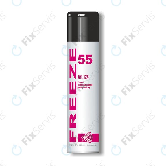 Freeze 55 - Mraziaci Sprej -55°C (nevodivý, horľavý) - 600ml