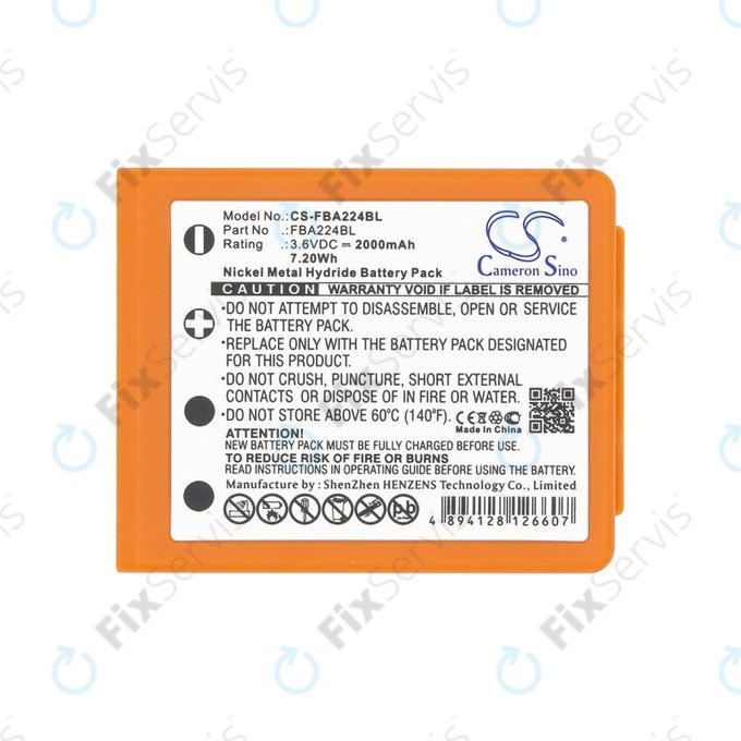 HBC Radiomatic Keynote, Linus 4, Micron 4, 5, 6, 7, Patrol D, Quadrix, Vector Pro - Batéria BA223000, BA223030, FUB6 2000mAh HQ