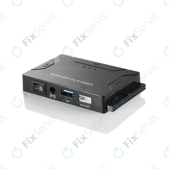 USB 3.0 na SATA / IDE adaptér pre 2,5" a 3,5" HDD/SSD a optické mechaniky