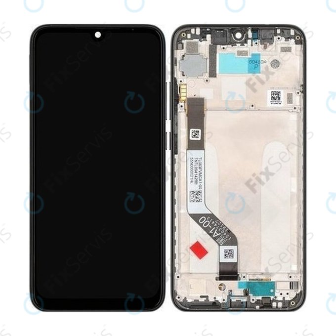 Xiaomi Redmi Note 7 - LCD Displej + Dotykové Sklo + Rám (Black) TFT