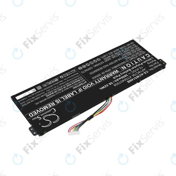 Batéria pre Acer ConceptD 3, Spin 5, Swift 3, 5, X, Travelmate Spin P4, 3800mAh, Li-Pol, 15.4V, AP18C7M, HQ