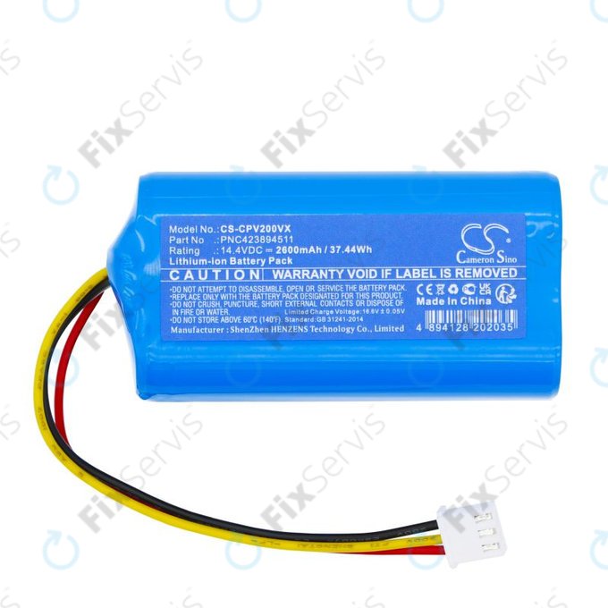 Batéria pre ETA Nico 2219, 2600mAh, Li-Ion, 14.4V, PNC423894511, HQ