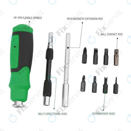 Baku BA-3038 - Stolný Set Náradia 39v1