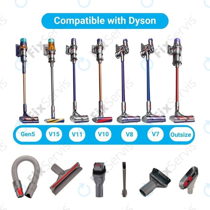 Dyson V-series, Outsize - Sada Doplnkových Hubíc (6ks)