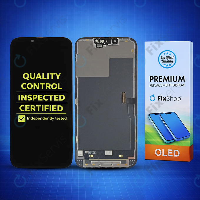 Apple iPhone 13 Pro - LCD Displej + Dotykové Sklo + Rám Hard OLED FixPremium