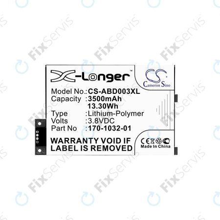 Amazon Kindle 3, 3 Wi-fi, 3G, Graphite - Batéria 170-1032-01, S11GTSF01A 3500mAh HQ