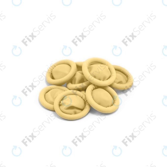 ESD Antistatcký Vodivý Náprstník (Latex, rozmer S) - 20ks