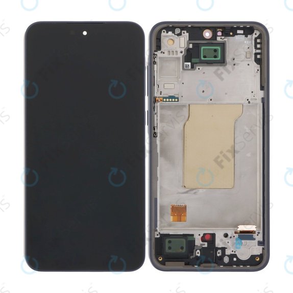 Samsung Galaxy A35 A356B - LCD Displej + Dotykové Sklo + Rám (Awesome Navy) OLED