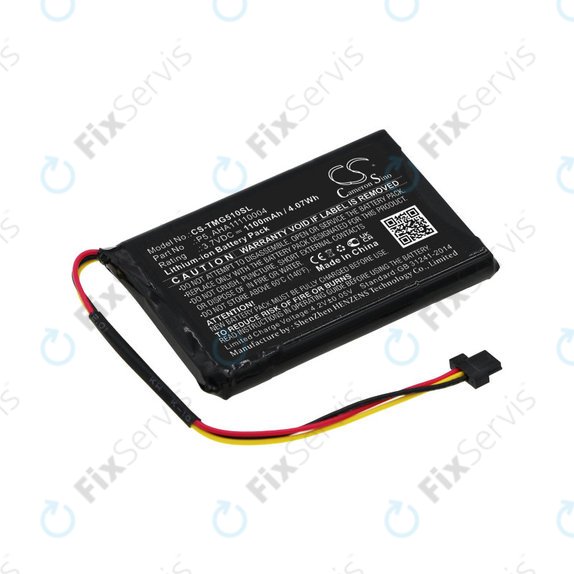 Batéria pre TomTom Go 510, 1100mAh, Li-Ion, 3.7V, AHA11110004, HQ