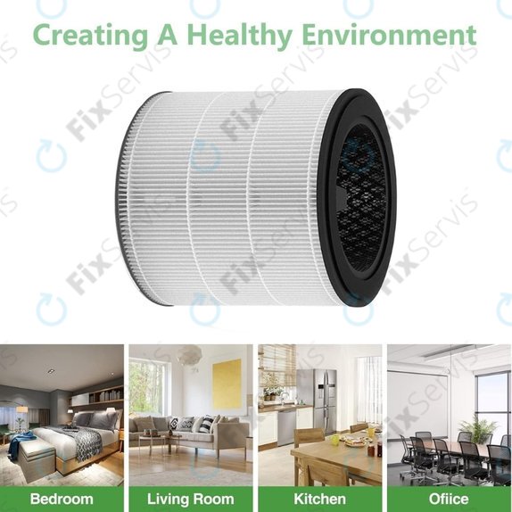 Philips 800-series, AC0830/10, AC0820/10, AC0820/30, AC0819/10 - HEPA filter 3v1 (Aktívny uhlík)