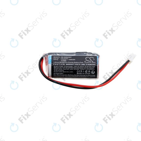 Batéria pre Verisure, 1350mAh, Li-MnO2, 3V, CR-2/3AZ, HQ