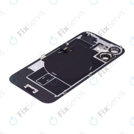 Apple iPhone 16 Plus - Sklo Zadného Housingu + Sklíčko Kamery + Kovový Pliešok + Magsafe Magnet (Pink)