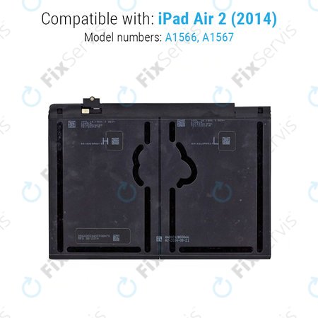 Apple iPad Air 2 - Batéria 7340mAh