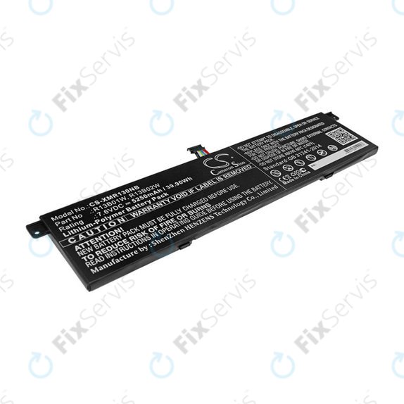 Batéria pre Xiaomi Inchmi Aair 13.3, Xiaomi Mi Notebook Air 13.3 2018, 5250mAh, Li-Pol, 7.6V, R13B01W, HQ