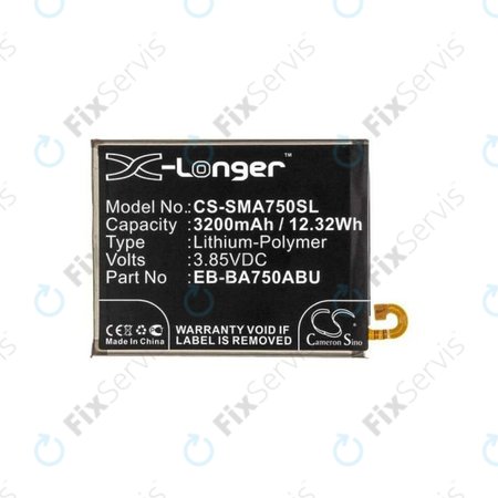 Samsung Galaxy A10 A105F, A7 A750F (2018) - Batéria EB-BA750ABE 3200mAh HQ